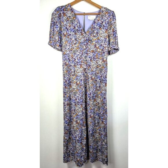 by Anthropologie Patrizia Maxi Dress Size US 12 Cottegecore Milkmaid Peasant - Picture 10 of 14